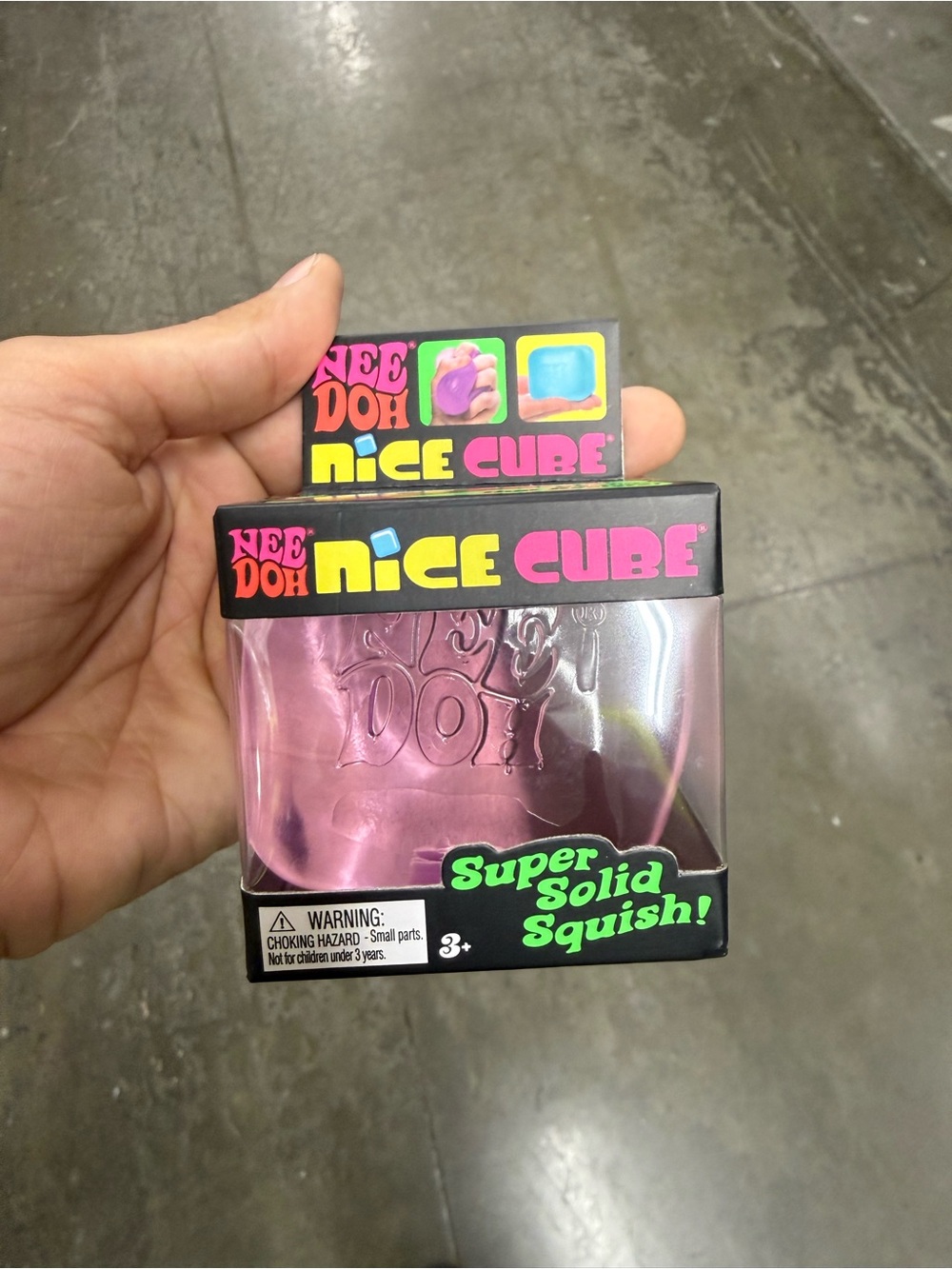Nice Cube Super Solid Squish - Pink